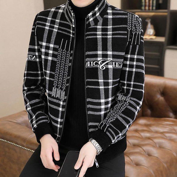 🍂Fall Specials🍂 Men’s Stylish Padded Thick Tweed Jacket